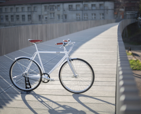 Vélo de ville vintage 1886