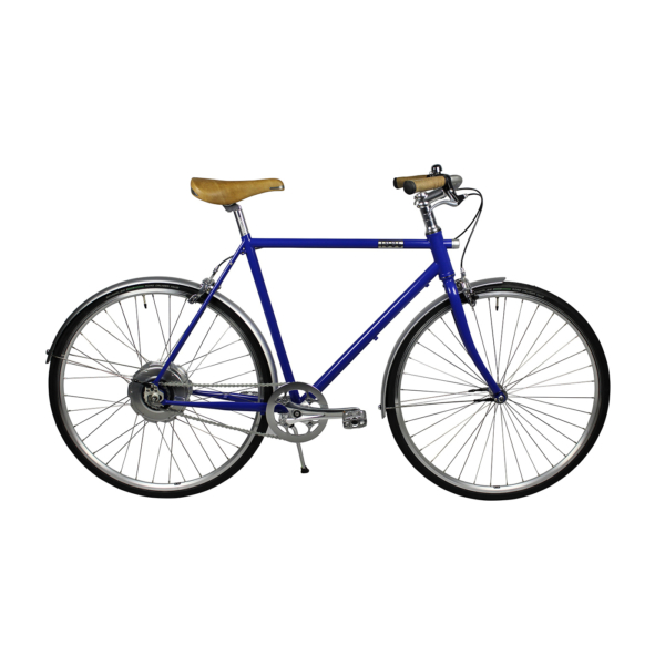 velo-de-ville-Classique-Hybride-Bleu-Electrique