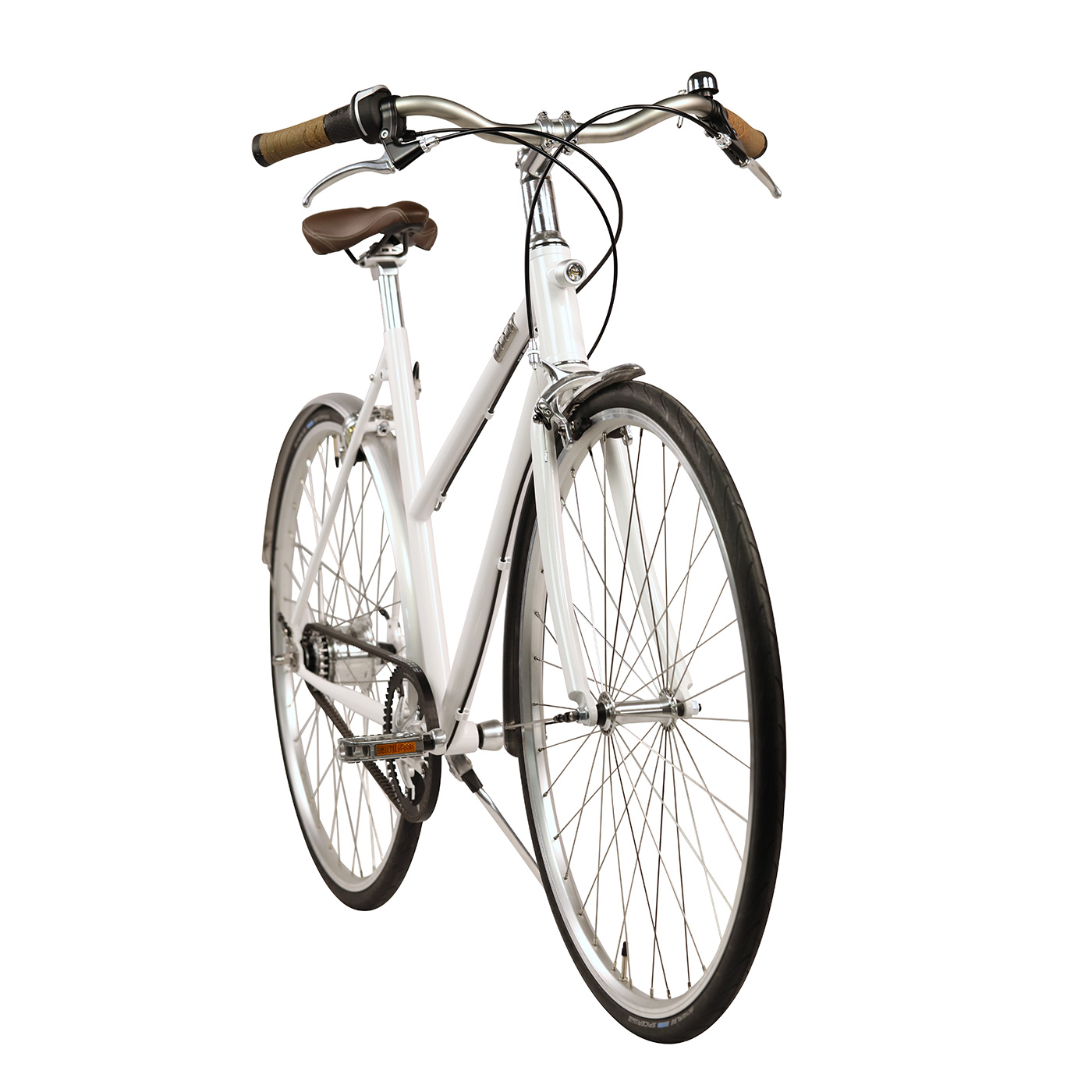 Vélo 1886 Véloce transmission courroie